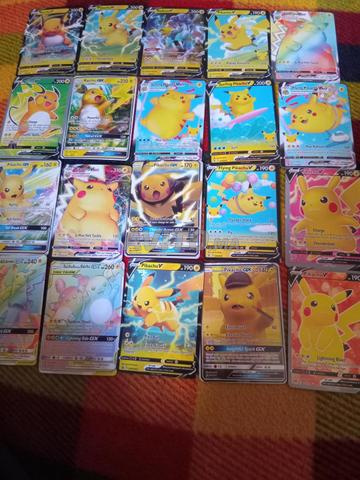lot 20 cartes pokemon pikachu - 2