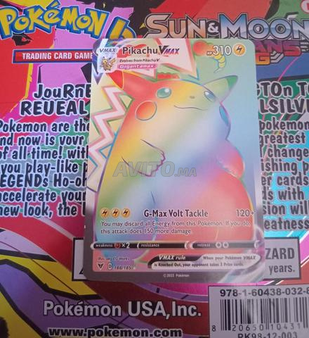 Carte Pokémon Pikachu Vmax rare - 2