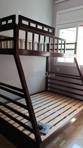Vente 2 lits superposés 1m40/2m et 90cm/2m - 2