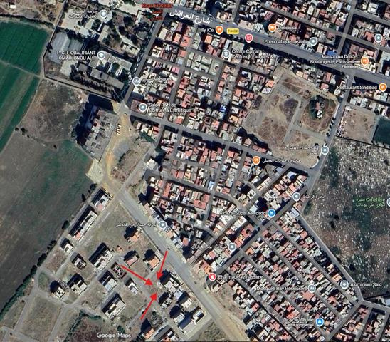Terrain titré dans une lotissement pour villas à Ksar El Kébir