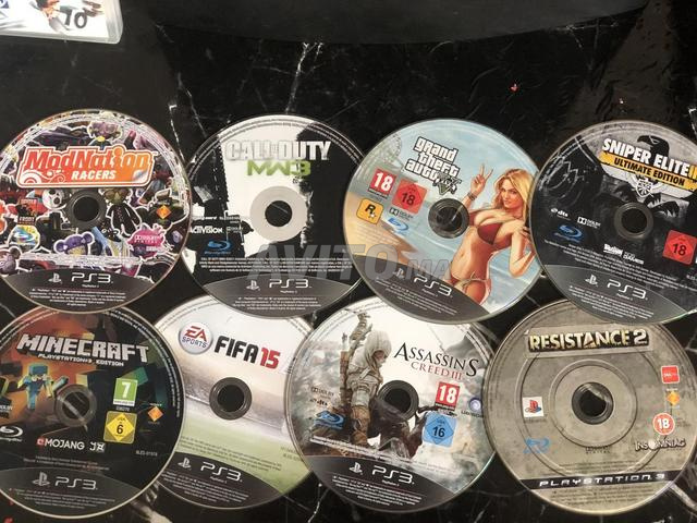 CDs PS3 complets pour 80dh