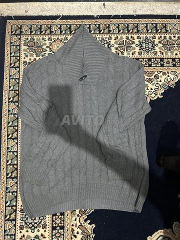 Pull homme gris - 2
