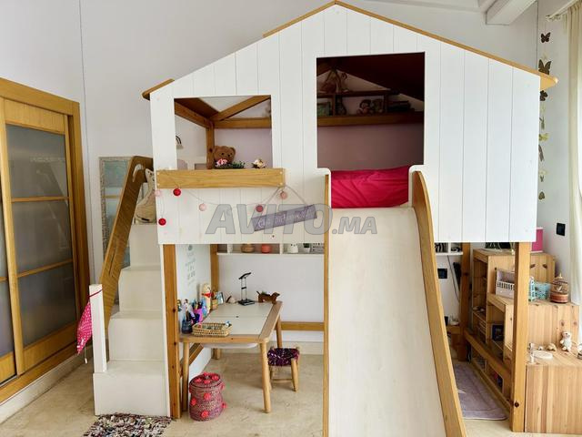 Lit cabane et bureau - 2