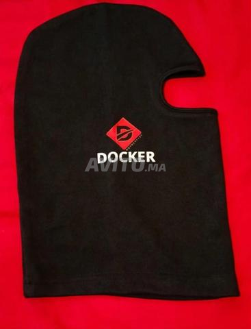 Cagoule moto Docker noir 2025 - 2