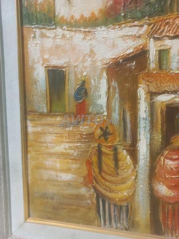 لوحة أصلية لمصطفى السباعي – 81 × 97 سم - 2