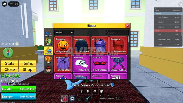Compte Roblox (Blox Fruits) - 2