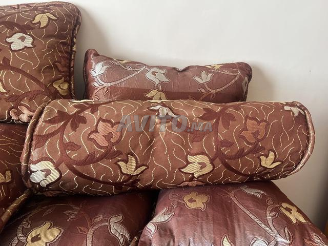 Tissu tlamette et coussins - 2