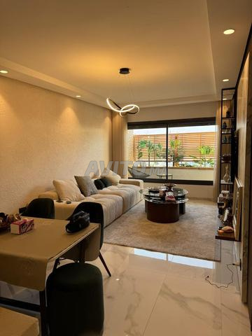 Appartement haut standing vue jardin