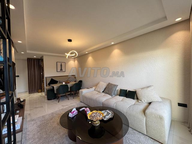 Appartement haut standing vue jardin