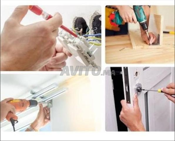 Réparations et petits travaux à domicile