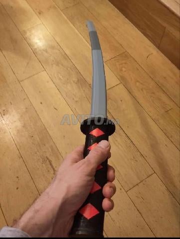 Katana sword anime 80cm made from plastic