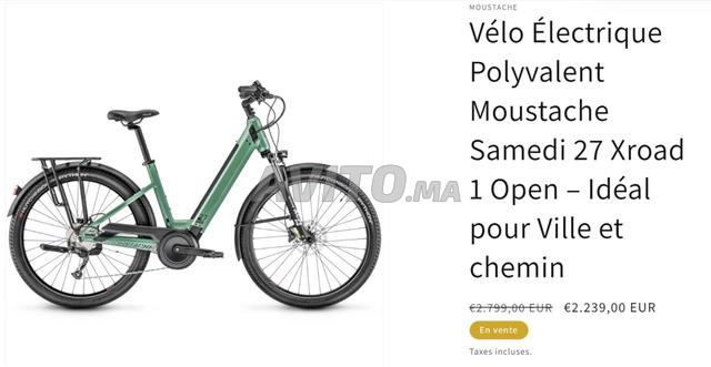 Vélo Électrique Moustache Samedi 27 Xroad 1 Open - 2