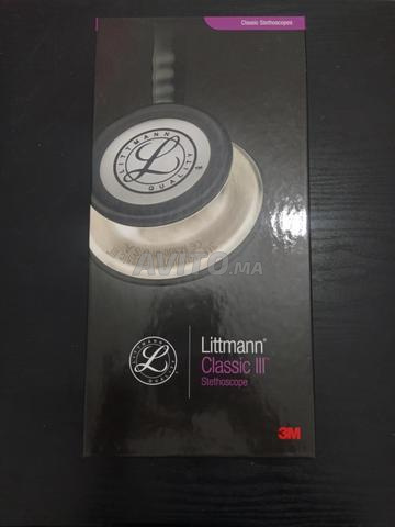 سماعة طبية 3M Littmann Classic III (أسود) - 2