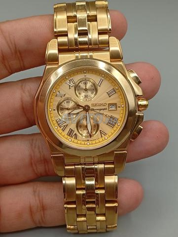 Montre Saiko Original Chronographe Cristal Saphir - 2