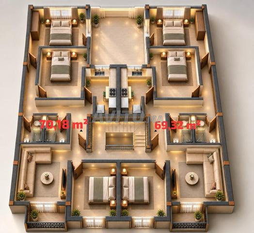 Appartements titrés en cours de construction à vendre avec aide au logement