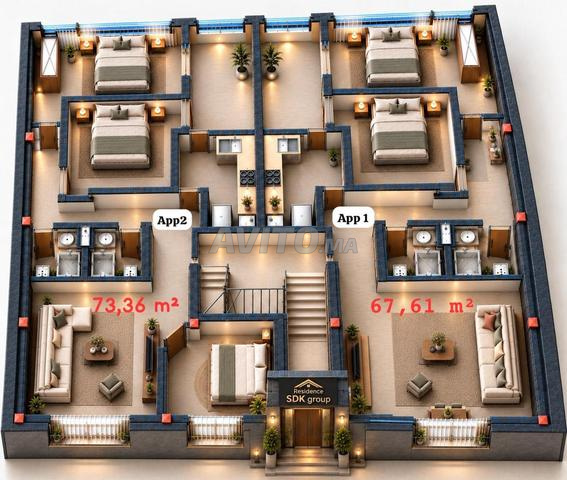 Appartements titrés en cours de construction à vendre avec aide au logement - 2