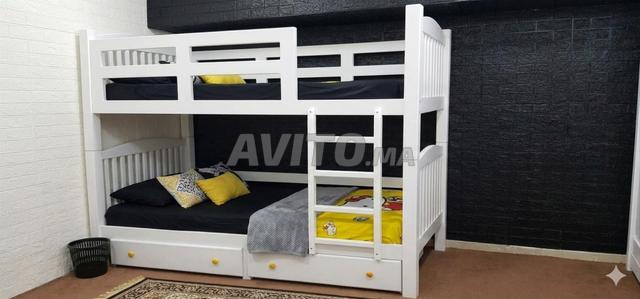 Lit superposé à vendre, bienvenue aux intéressés, sérieux uniquement - 2