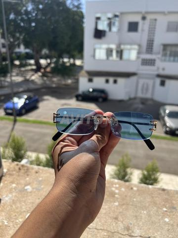 Lunettes Cartier bleues et marron neuves avec boîte Rabat - 2
