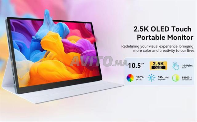 Moniteur Portable OLED 10.5 Pouces 2.5K PC MAC PS5 - 2