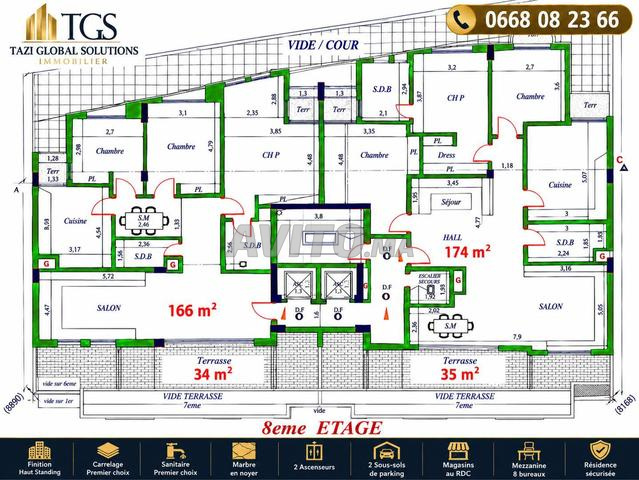 Appartements neufs haut standing À partir de 91m2