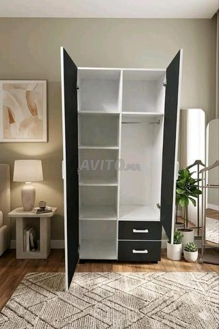 Armoire à vêtements à 2 portes - 2