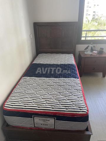 Lit et matelas pour une personne - 2