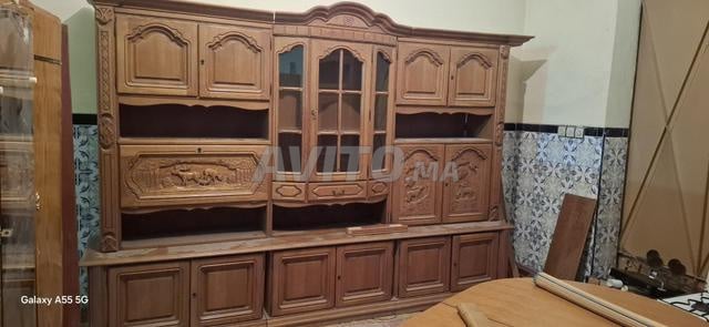 À vendre – Ancien buffet vaisselier en bois sculpté