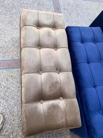 Poufs Gonjmo confortables à l'assise, travail soigné - 2