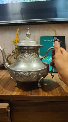 مجموعة من الديكورات العتيقة بالنحاس المطلي بالفضة - 2