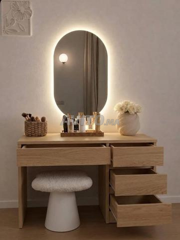 Coiffeuse miroir ovale - 2
