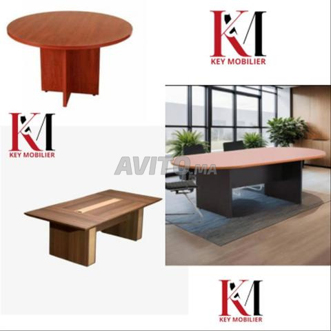 Table de Réunion en Bois - 2