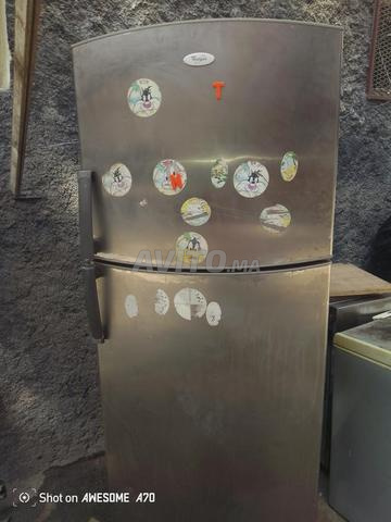 Réfrigérateur Whirlpool d'occasion (froid pas glace) en bon état de marche