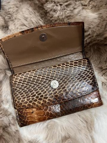Portefeuille en cuir de cobra - 2