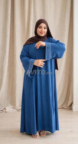 عباءة زرقاء VELORA - 2