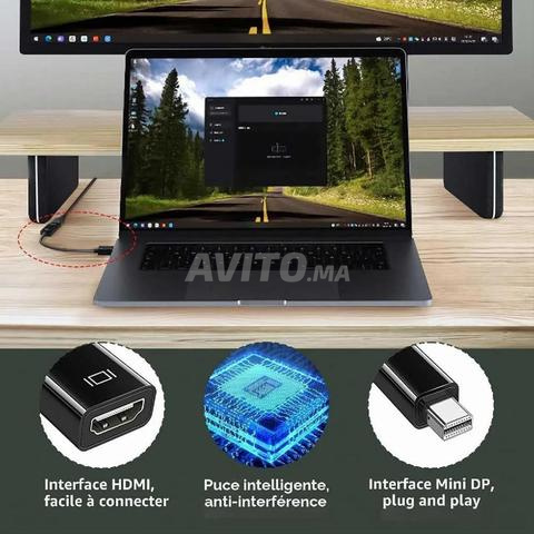 Mini DisplayPort vers HDMI 4K 30Hz – Adaptateur 4K - 2