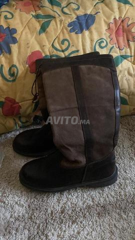 Botte de chasse et randonnée en cuir haute - 2