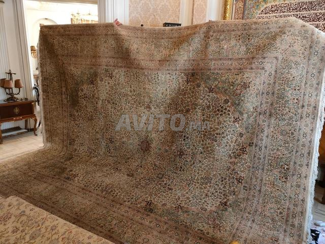 Tapis Perse en soie extra fin noués serrés - 2