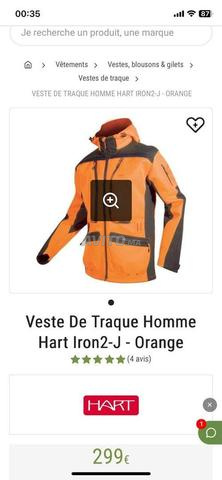 Veste de chasse traque Hurt Iron - 2