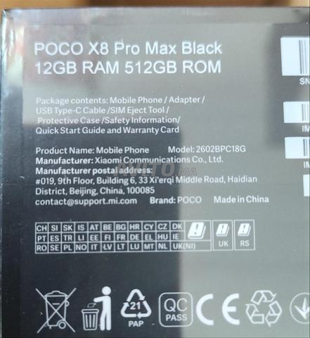 Poco X8 Pro Max 512Go neuf scellé - 2