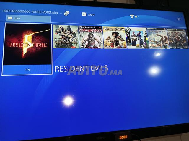PS4 Fat modèle 1216a flashée - 2