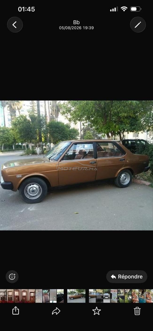 vente de Fiat ancien modèle très propre 