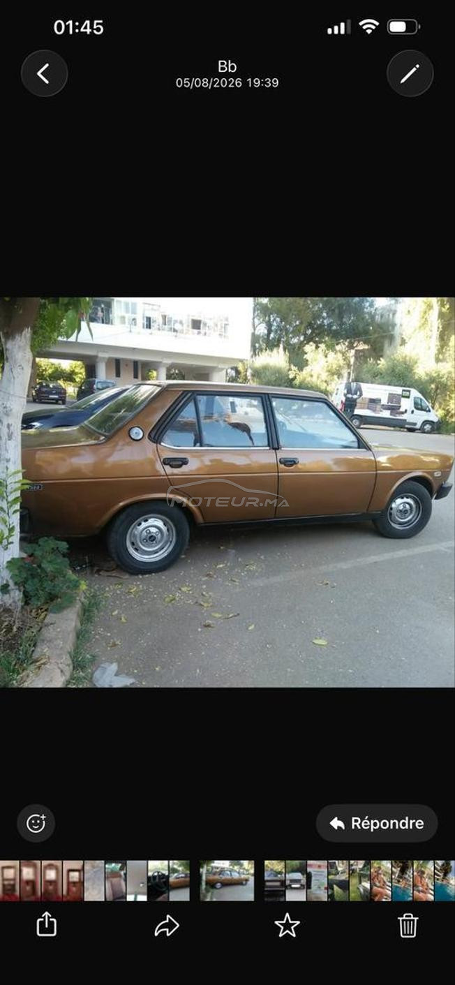 vente de Fiat ancien modèle très propre 