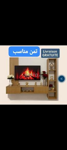 Décor TV en bon bois, prix raisonnable - 2