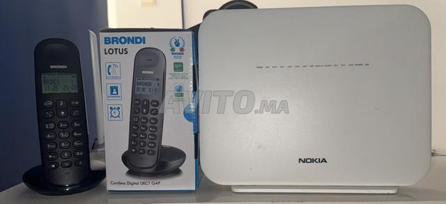 Téléphone fixe et routeur wifi comme neufs - 2