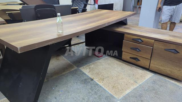 Bureau L XXL avec table basse et 3 chaises - 2
