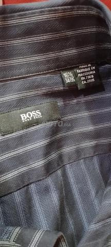 Chemise Hugo Boss noire et grise - 2