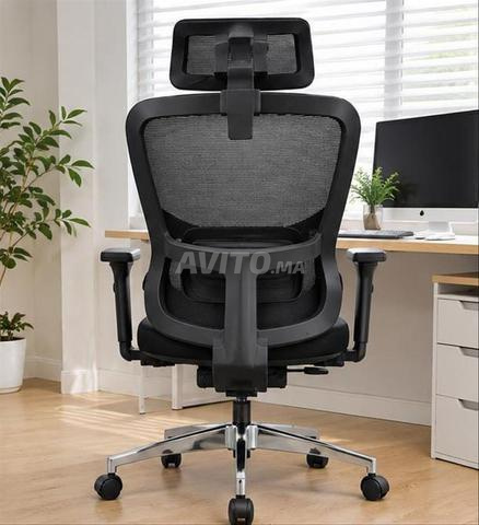 Chaise de bureau ergonomique luxueuse et confortable - 2