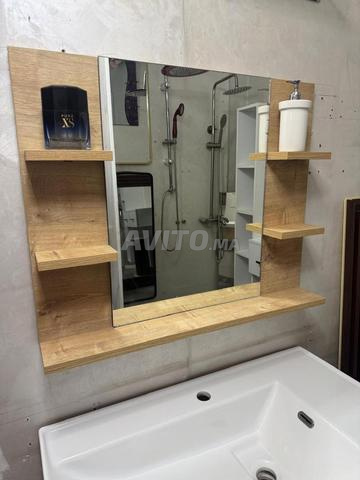 Meuble salle de bain en bois - 2