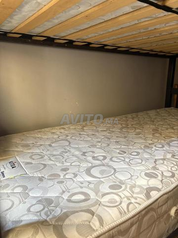 2 Lits avec sommiers et matelas KITEA - 2