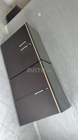 Bureau professionnel avec plateau en verre - 2